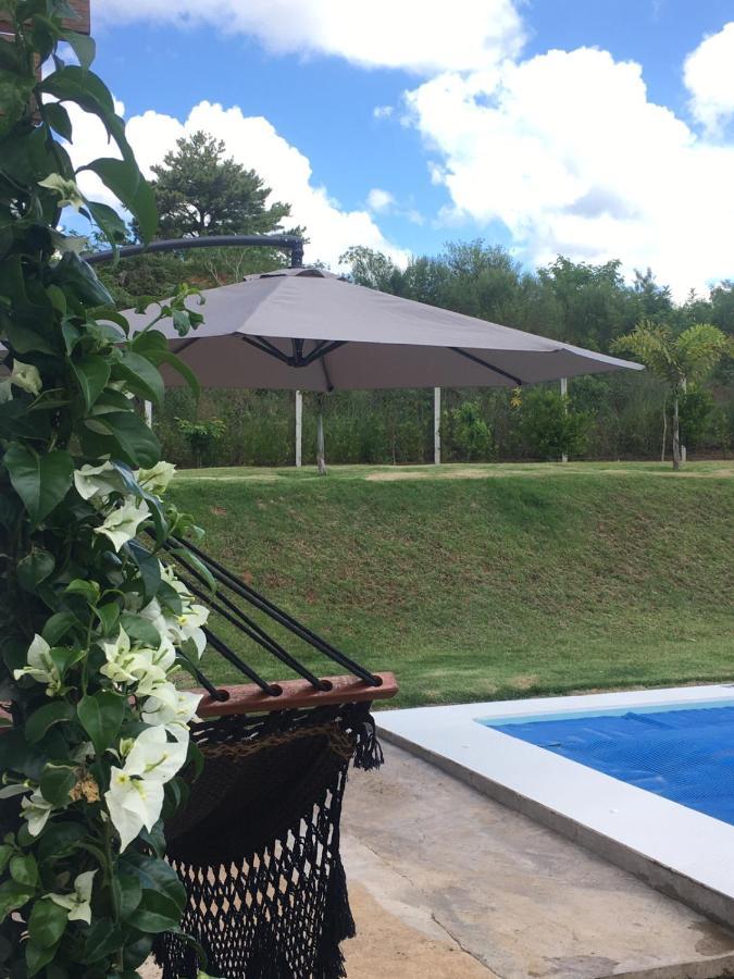 Casa De Campo Com Piscina Jaguariaíva Esterno foto