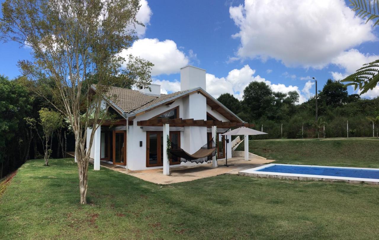 Casa De Campo Com Piscina Jaguariaíva Esterno foto