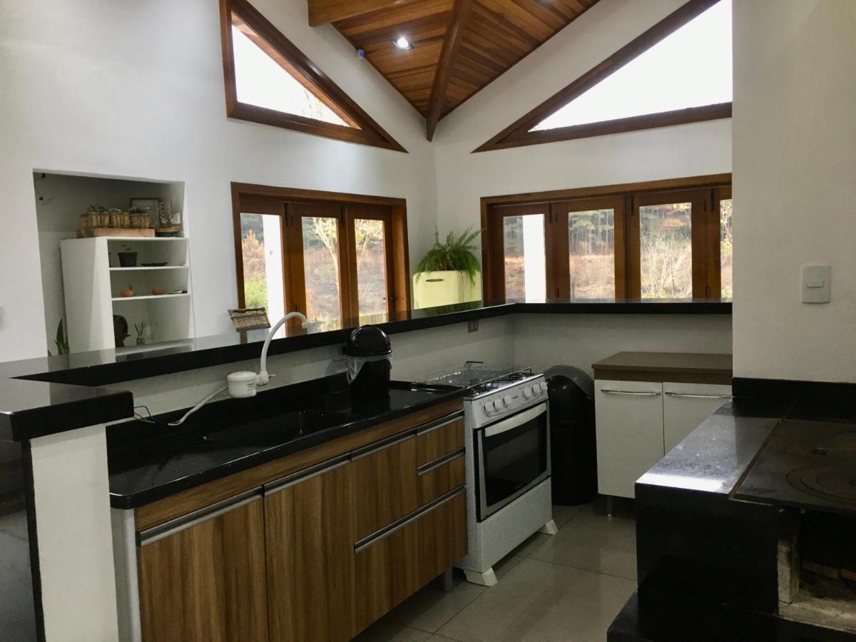 Casa De Campo Com Piscina Jaguariaíva Esterno foto