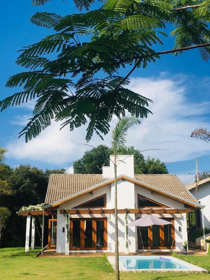 Casa De Campo Com Piscina Jaguariaíva Esterno foto