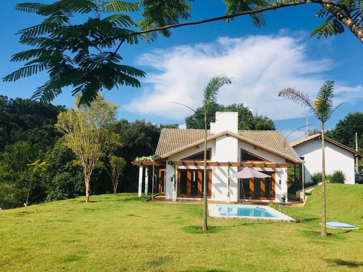 Casa De Campo Com Piscina Jaguariaíva Esterno foto