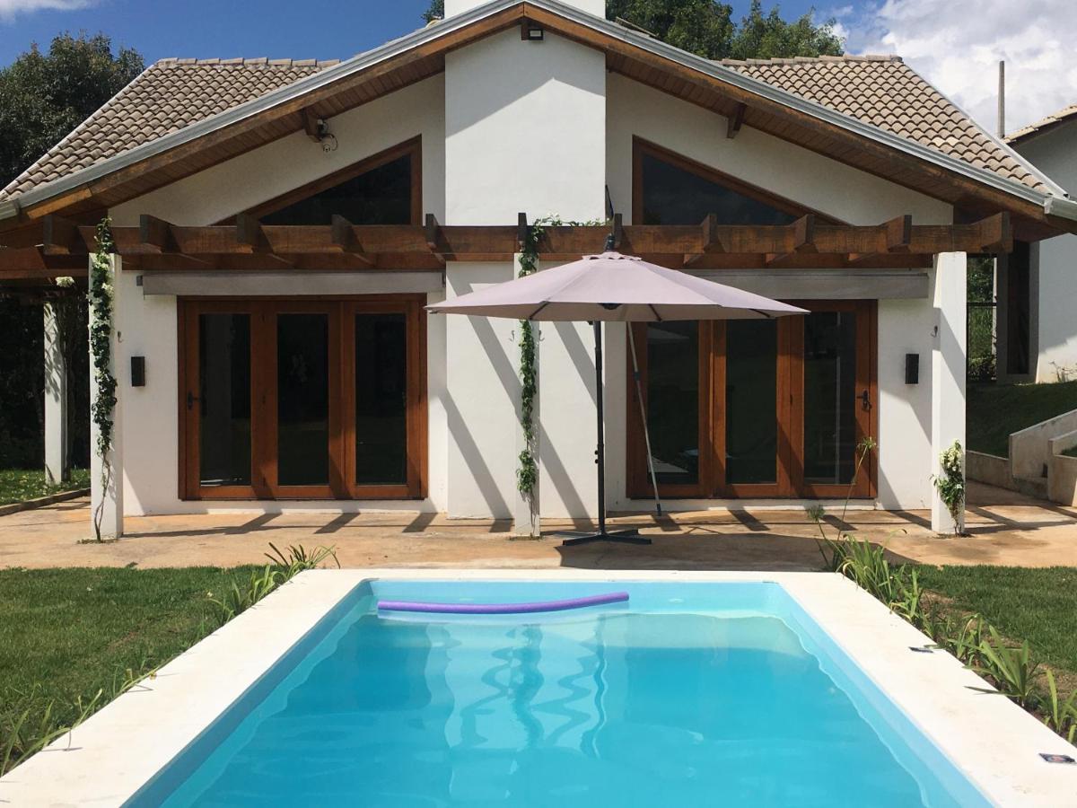 Casa De Campo Com Piscina Jaguariaíva Esterno foto
