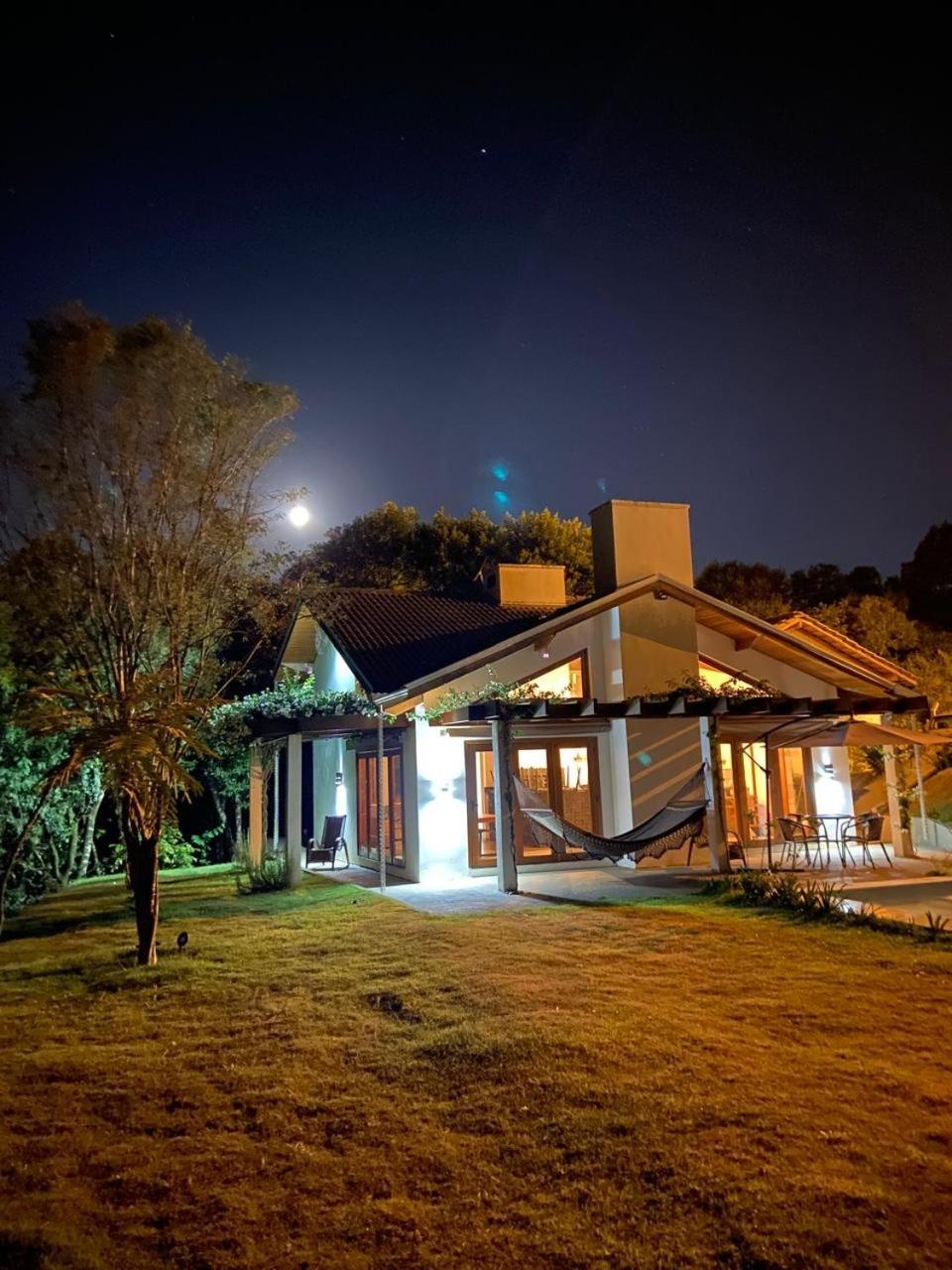 Casa De Campo Com Piscina Jaguariaíva Esterno foto
